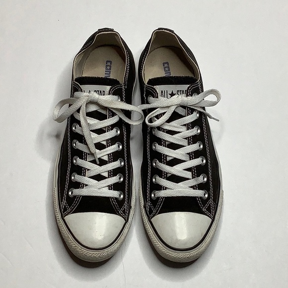 Converse All Stars Unisex Womens 13 Mens 11 Black And White